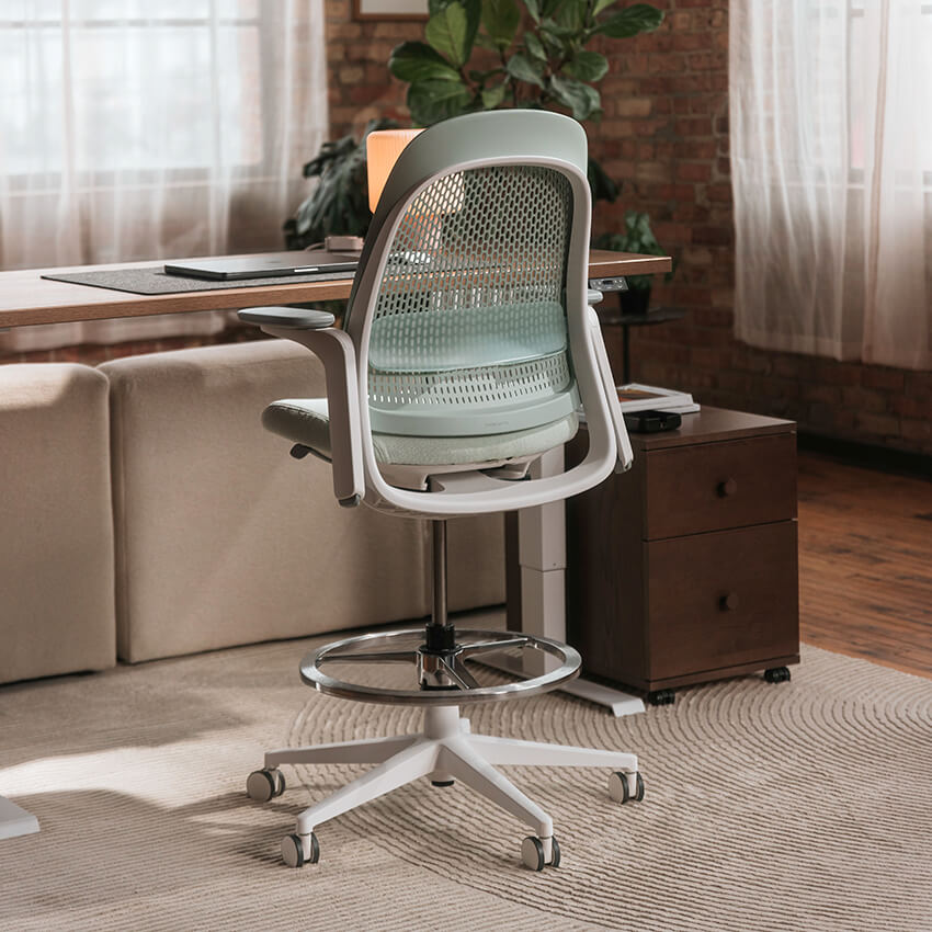 Breck Stool in lifestyle shot